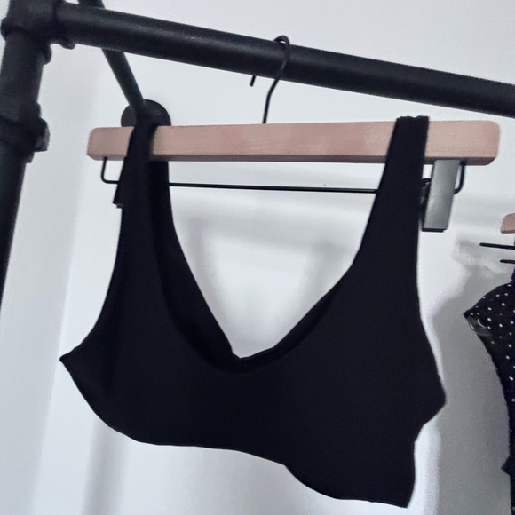 Naked Wardrobe V Neck Foundation Top Bra - Great for layering sheer outfits - Picture 15 of 15